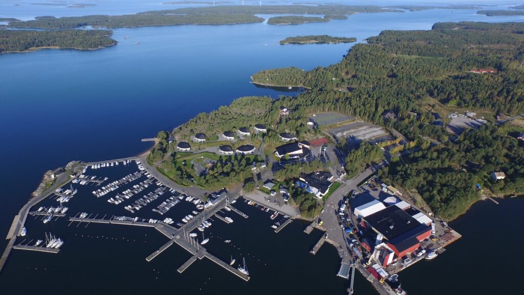 Kasnäs Hotel from above